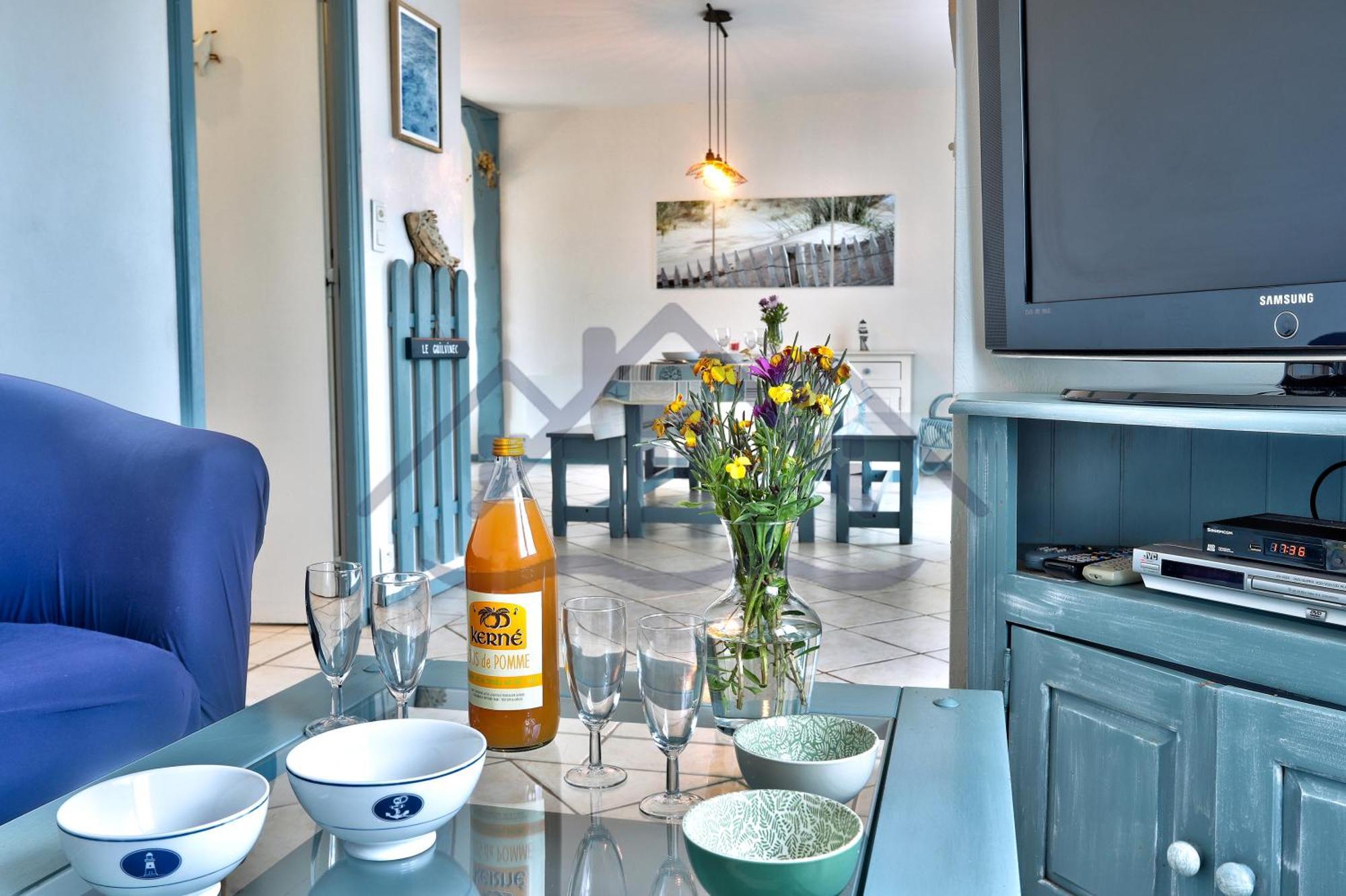 Localise - M3B - Souvenir Du Guil - Maison De Plain-Pied Avec Jardin Clos Au Guilvinec - Tout A Pied, Plages, Port, Centre, Commerces, Marche - Wif Inclus - Linge De Lit Inclus - Animaux Bienvenus ภายนอก รูปภาพ