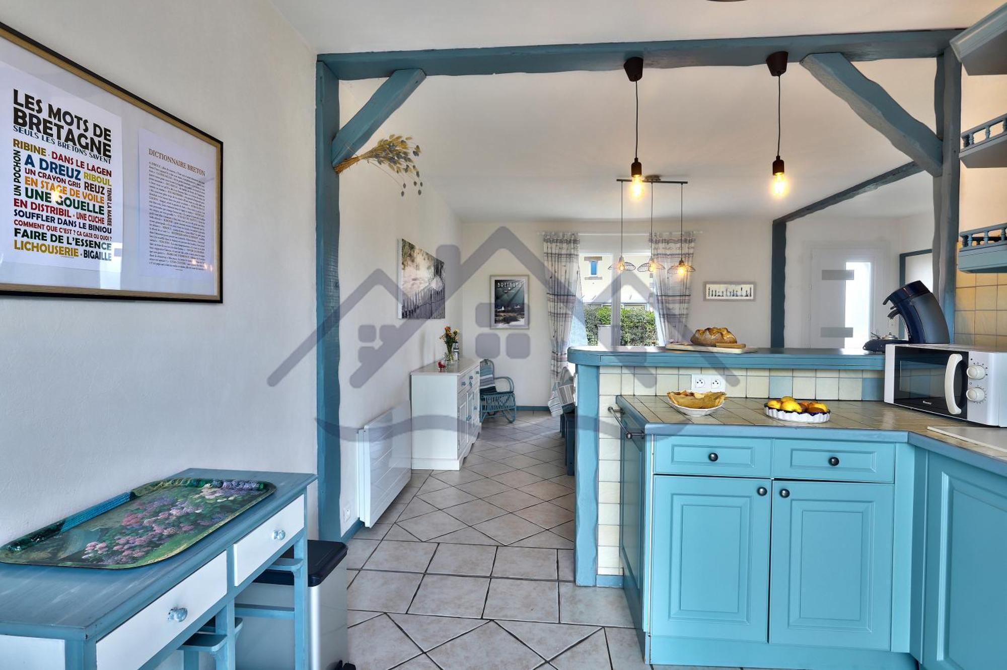 Localise - M3B - Souvenir Du Guil - Maison De Plain-Pied Avec Jardin Clos Au Guilvinec - Tout A Pied, Plages, Port, Centre, Commerces, Marche - Wif Inclus - Linge De Lit Inclus - Animaux Bienvenus ภายนอก รูปภาพ